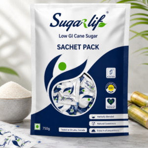 Sugarlif Low GI Sugar 150 Sachets Pack